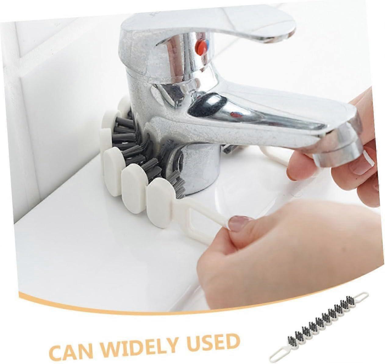 2pcs Bendable Crevice Cleaning Brushes for Gaps & Surfaces