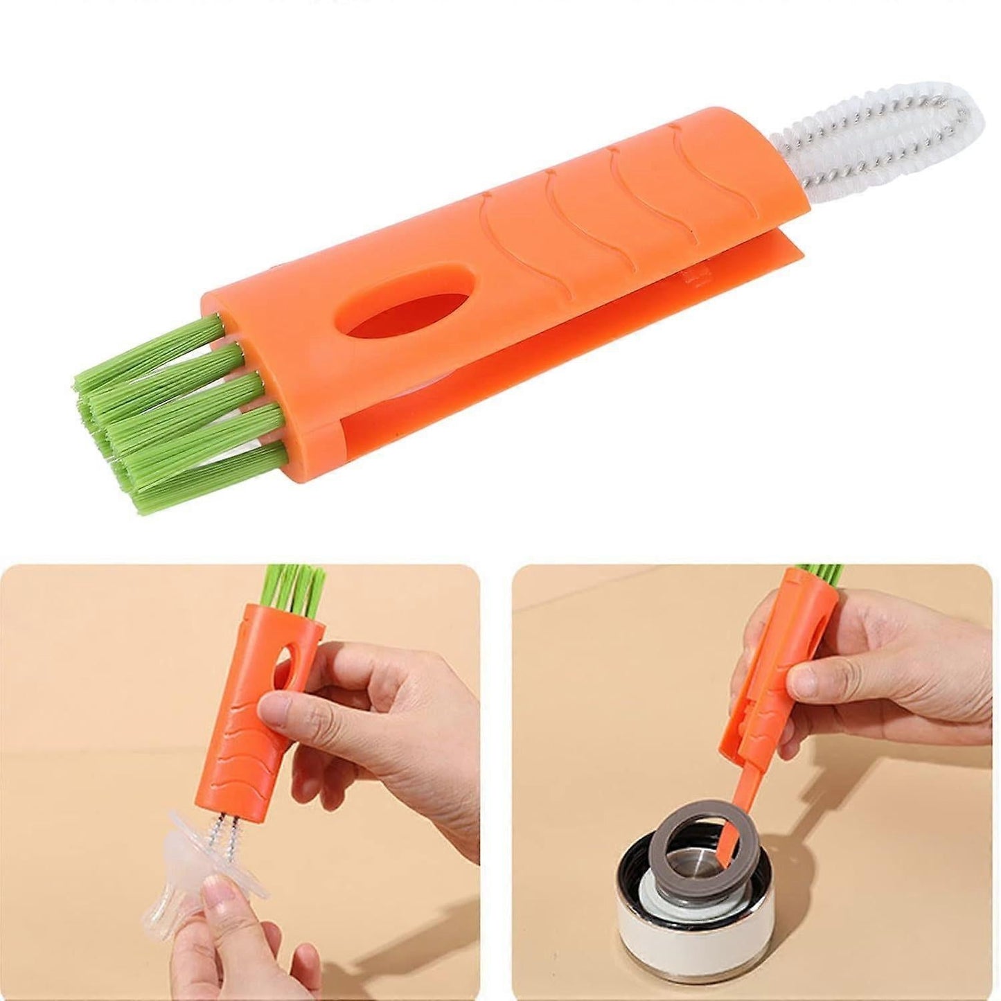 5pcs Shaver & Razor Cleaning Brush Set, Bottle Cleaner Tool