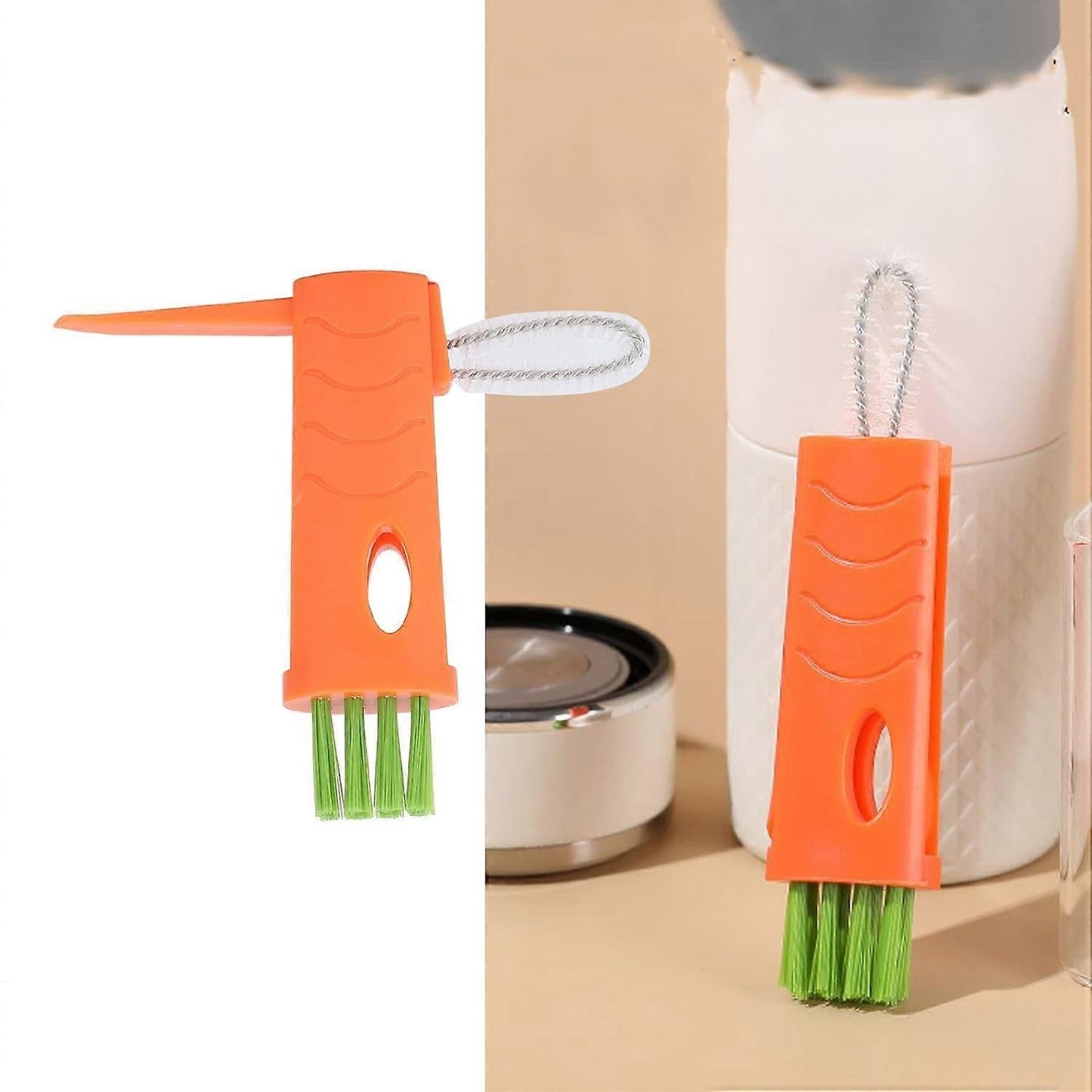 5pcs Shaver & Razor Cleaning Brush Set, Bottle Cleaner Tool