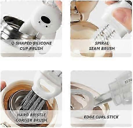 2pcs 45x130mm 4-in-1 Cleaning Brushes for Cup Lids