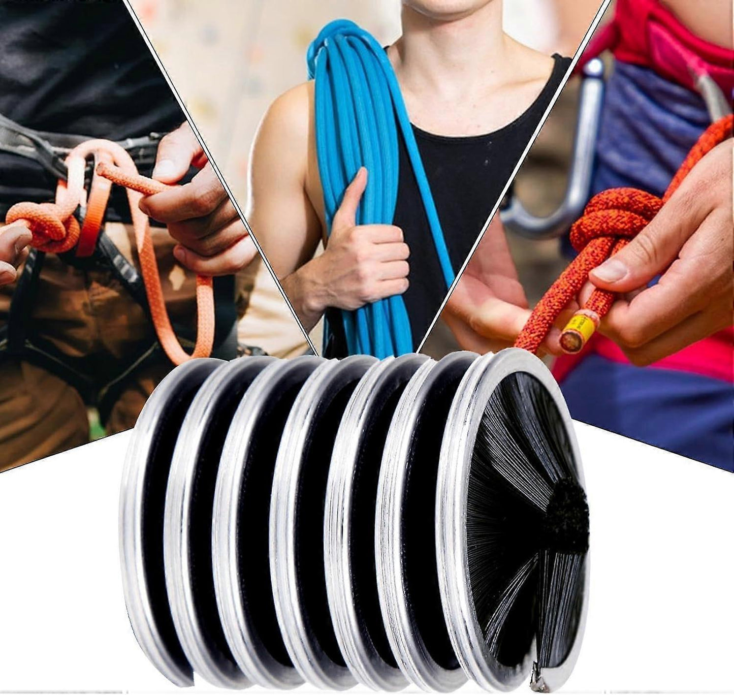 Rope Cleaning Brush for Climbing/Caving Gear Maintenance