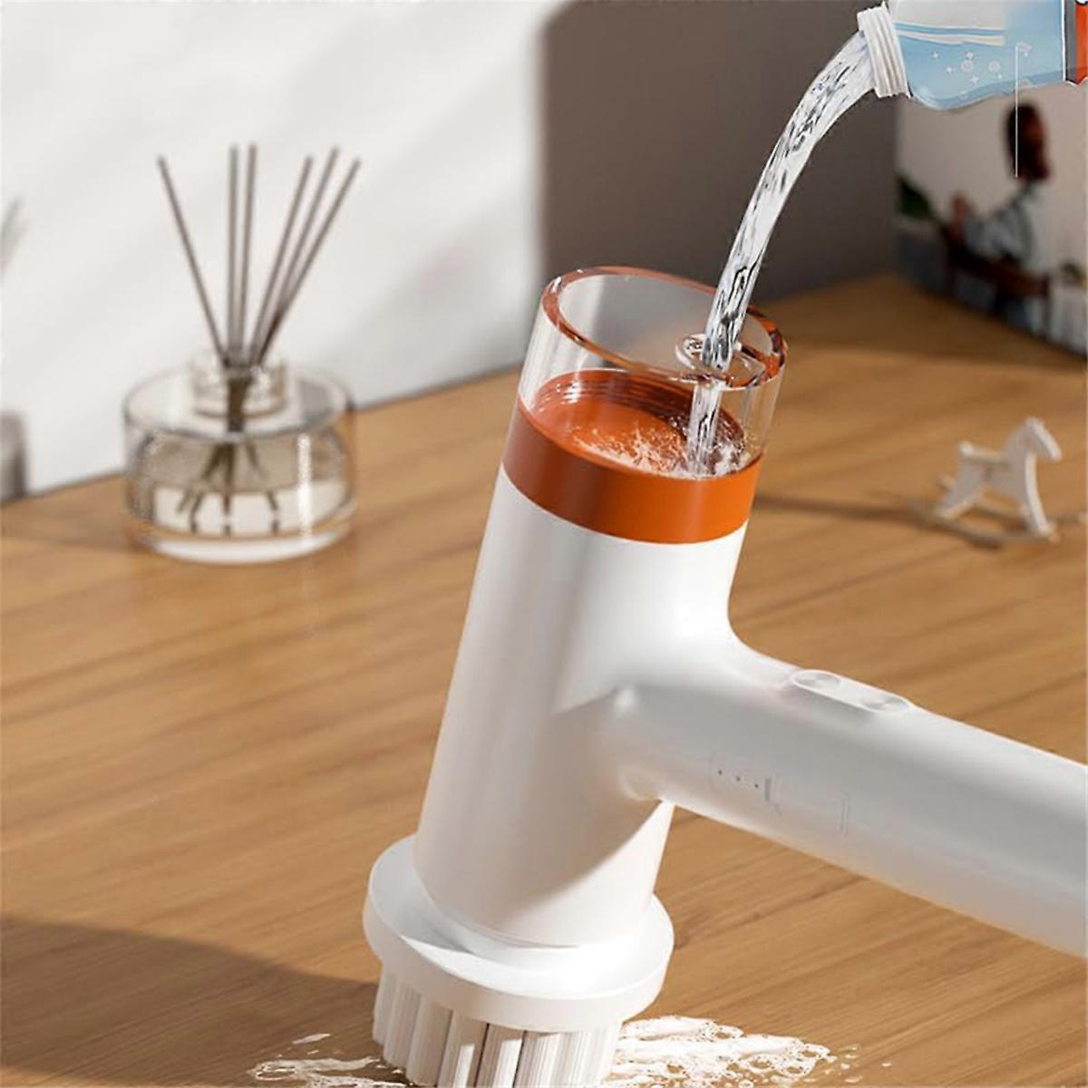 Cordless Multifunctional Cleaning Brush Scrubber for Home & Shower