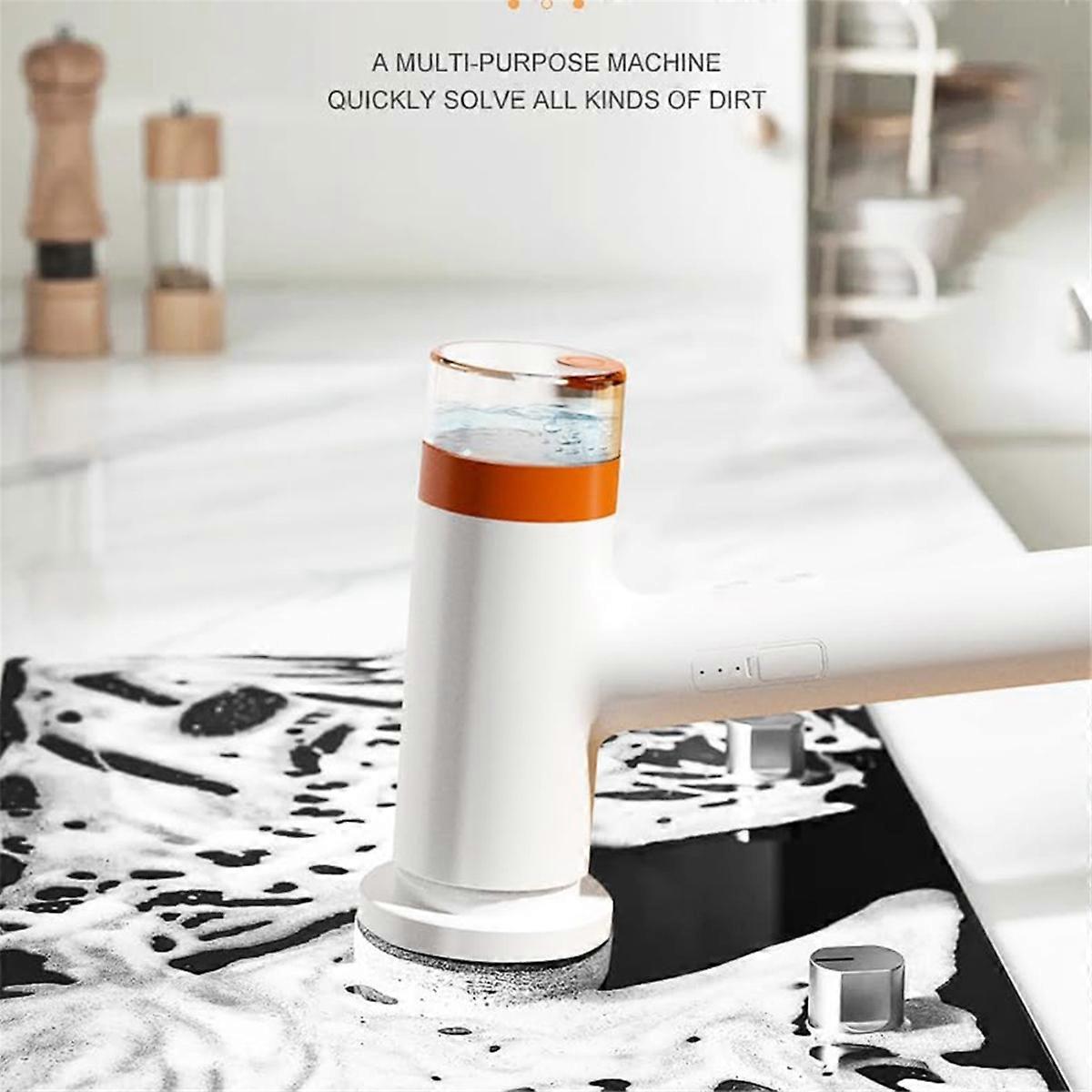 Cordless Multifunctional Cleaning Brush Scrubber for Home & Shower