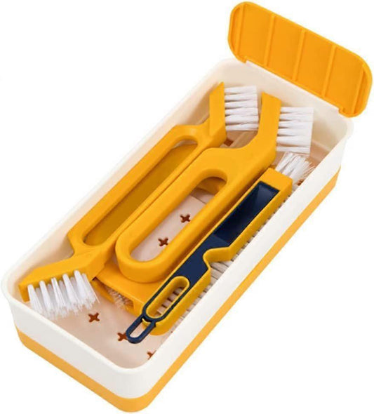 Cleaning Brush Kit for Grout, Gaps, Bathroom & Kitchen Floor