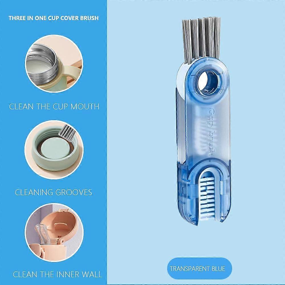3-in-1 Multifunctional Cleaning Brush for Bottles & Cup Lids