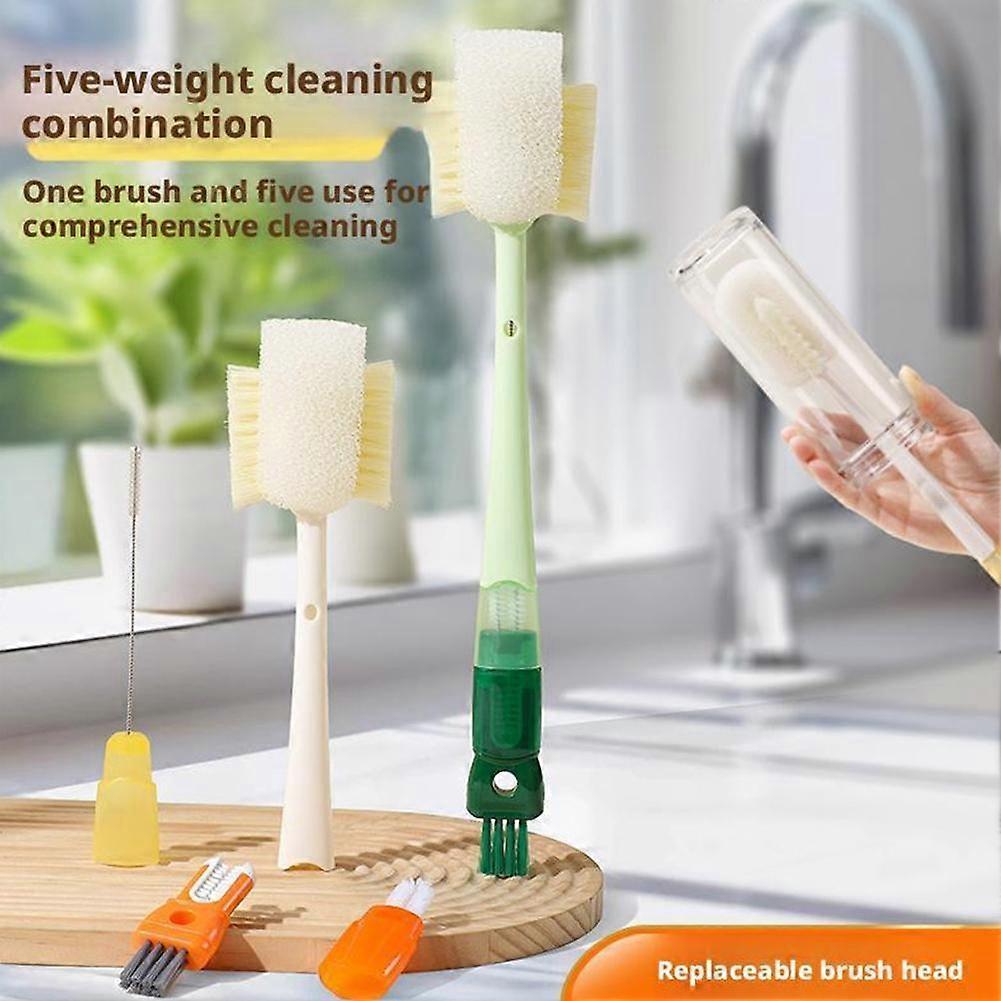Water Bottle Cleaning Brush, Multifunctional Bottle Brush
