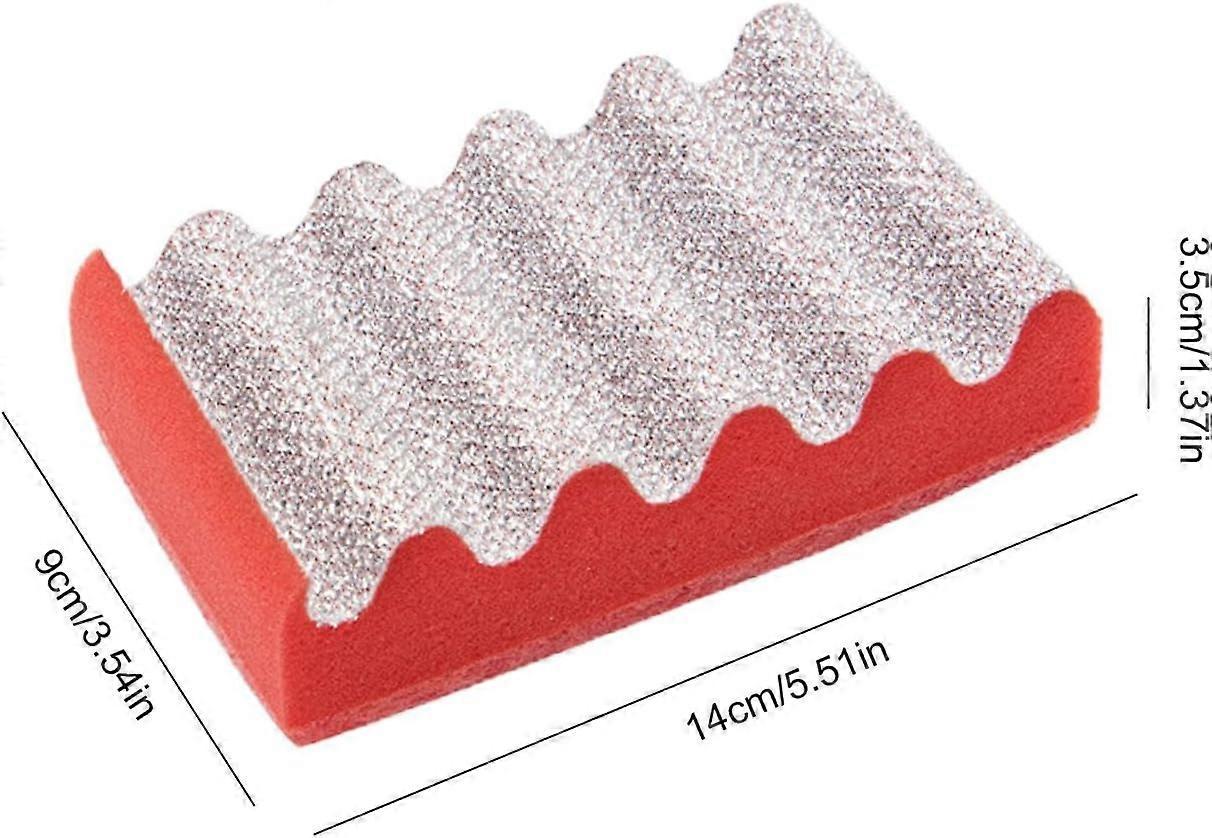 Grill & Pan Cleaning Brush with Scouring Pad, Kitchen Cleaner