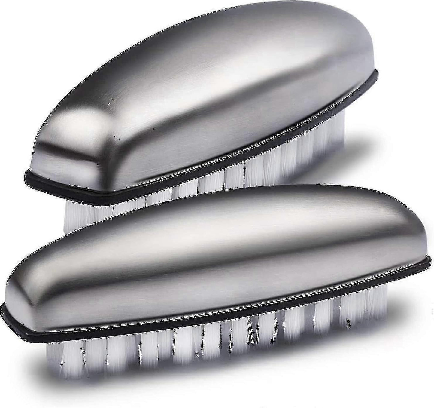 2pcs Fingernail Bristle Cleaning Brushes, Hand Massage Scrub