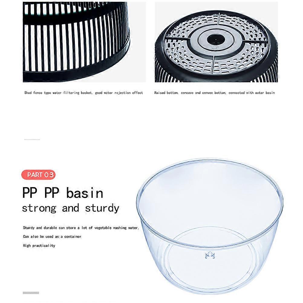 Large Salad Spinner Basket for Vegetables and Fruit