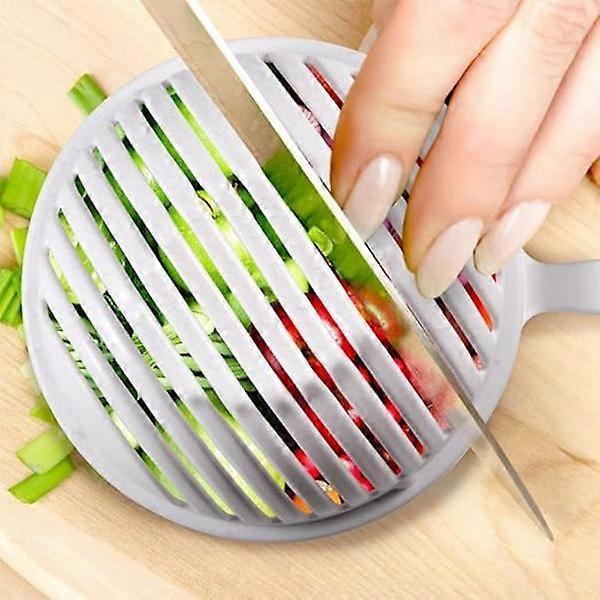 1pc Lettuce Cutter with Salad & Vegetable Spinner Kitchen Tool