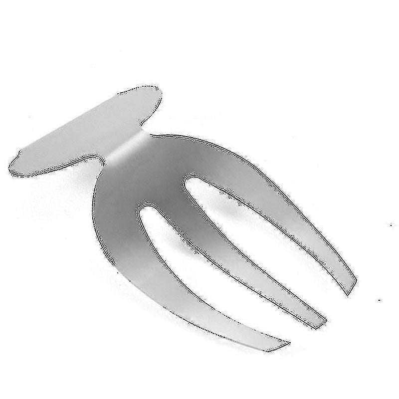 2pcs Salad Claw Stainless Steel Salad Hands Serving Tools