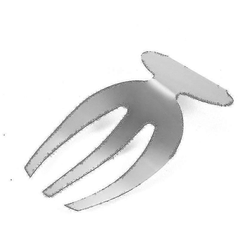 2pcs Salad Claw Stainless Steel Salad Hands Serving Tools
