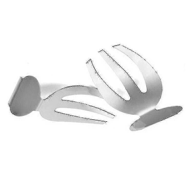 2pcs Salad Claw Stainless Steel Salad Hands Serving Tools