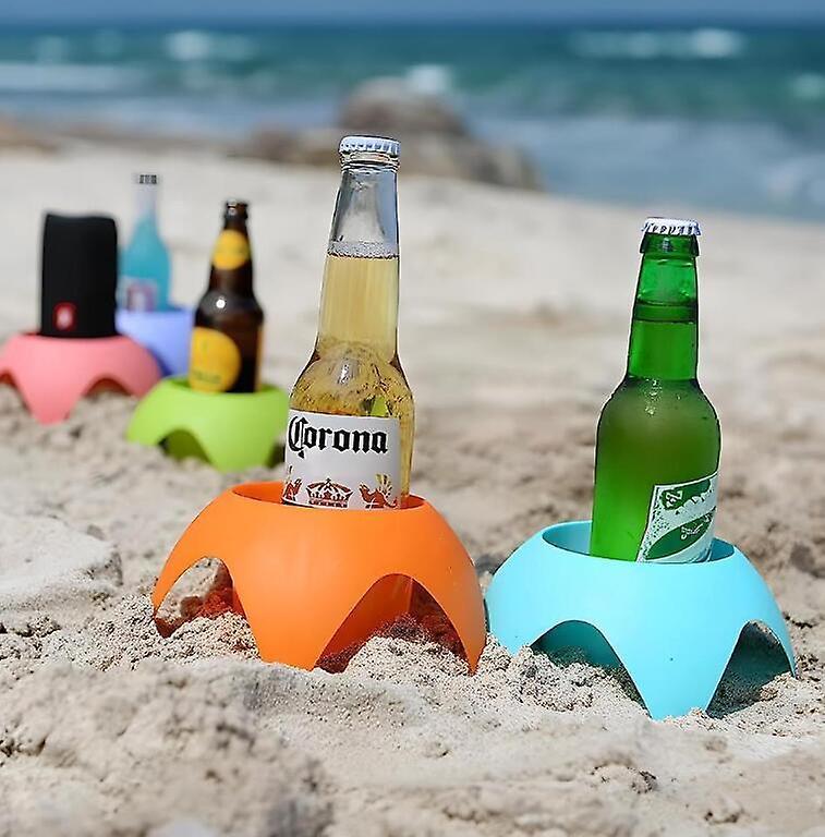 5pcs Beach Sand Drink Coasters Set