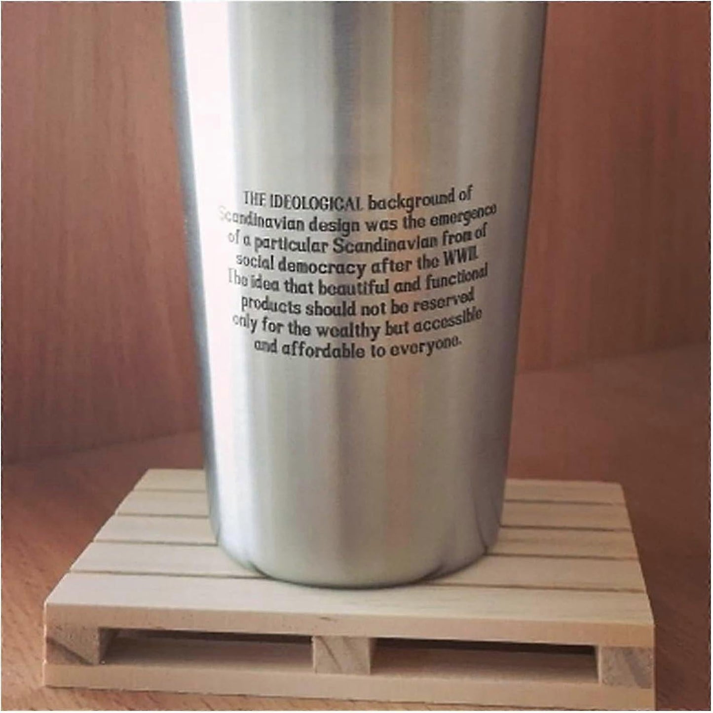 Mini Wooden Pallet Drink Coasters 12x8x1.8cm for Home or Restaurant