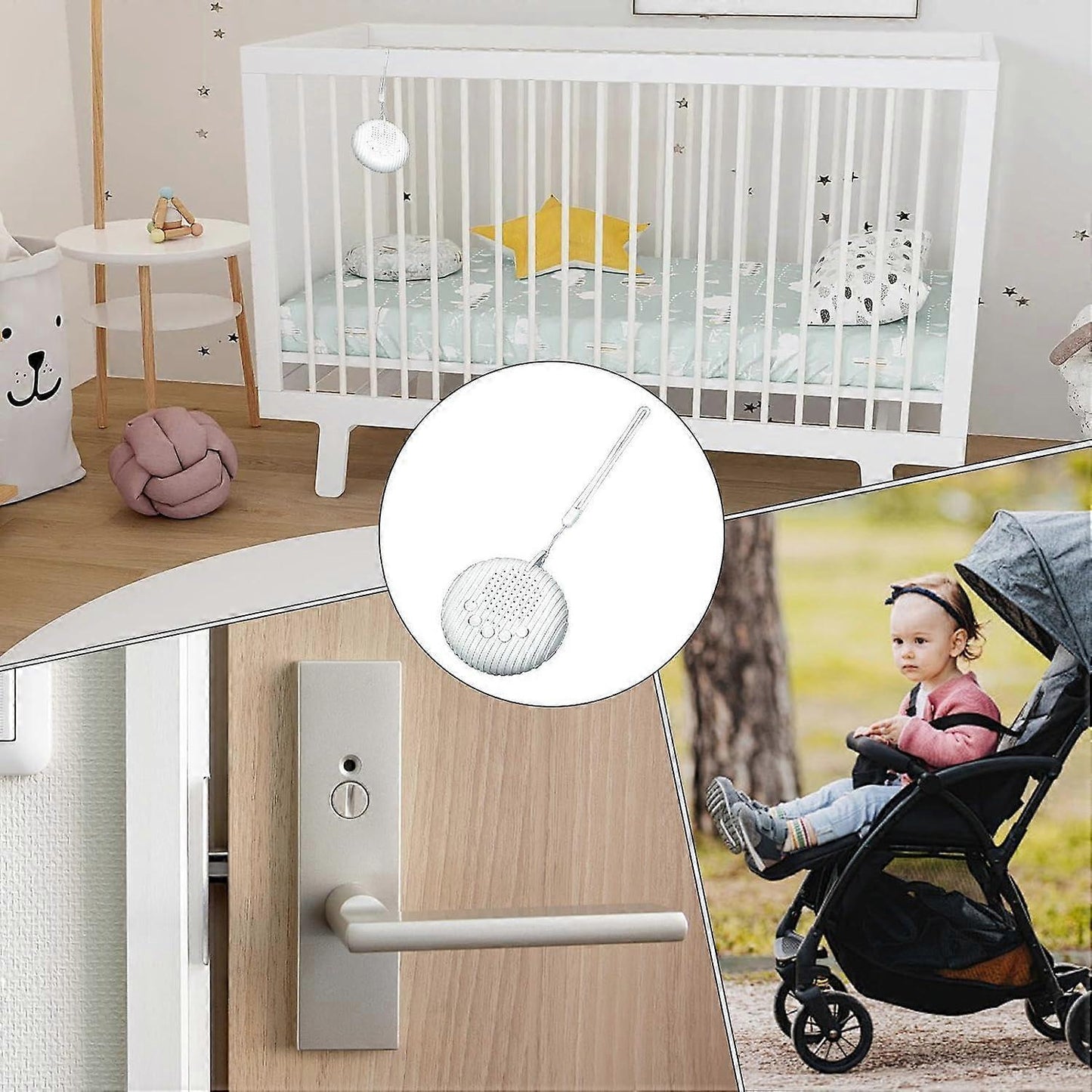 Babies White Noise Machine Portable Sleep Sound Machine