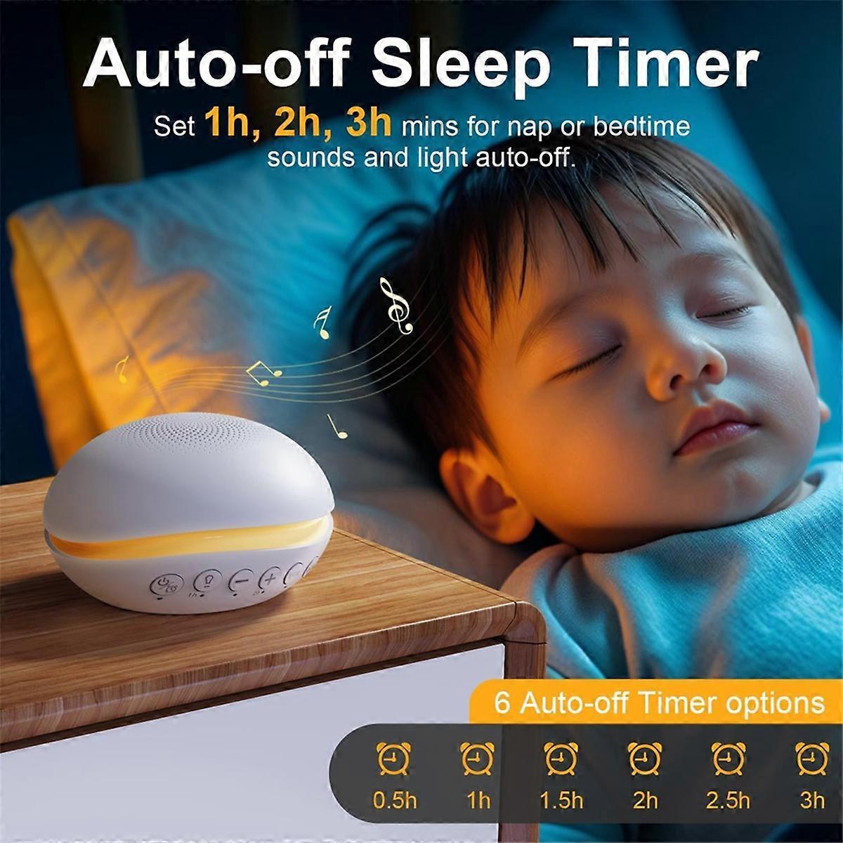 Portable White Noise Machine Sound Therapy for Home Travel Relaxation