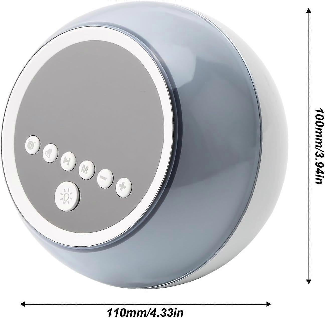 White Noise Machine Sleep Sound Device with Color Changing Lamp