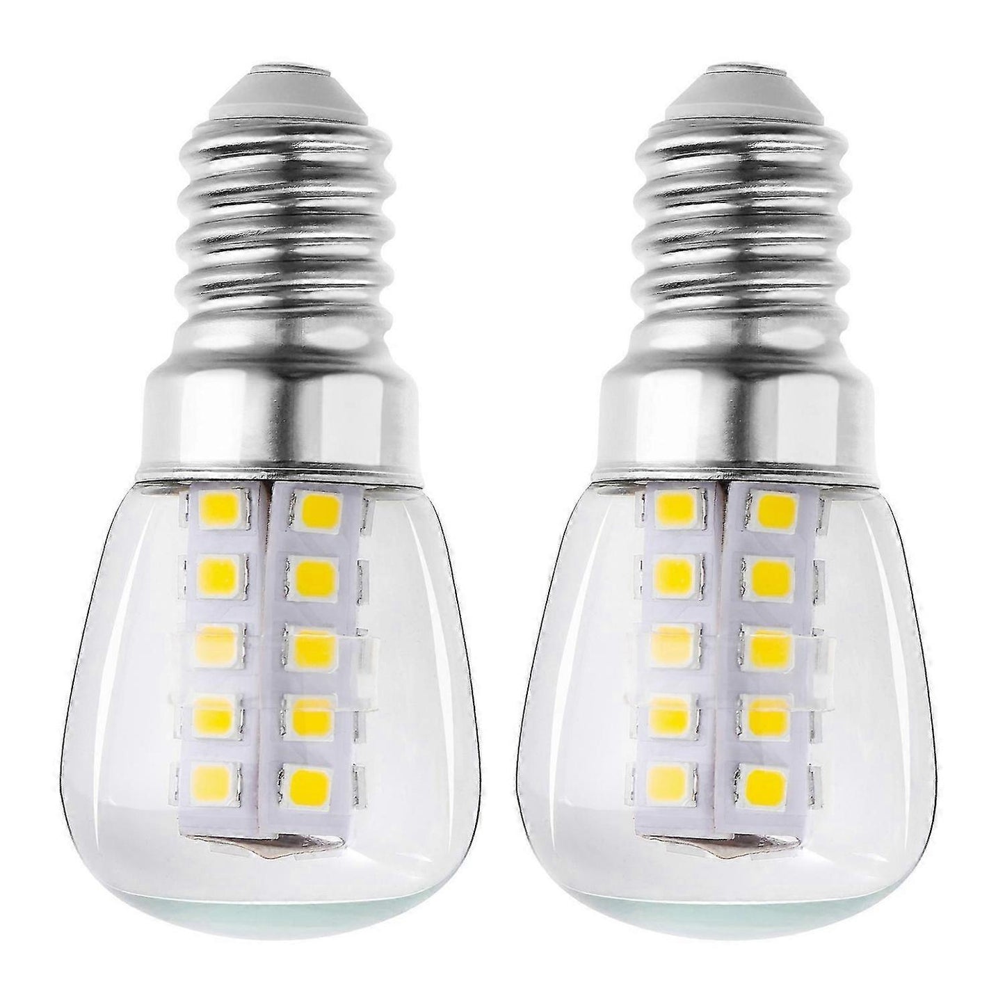 2pcs Microwave Oven Refrigerator Appliance Light Bulbs Small Screw