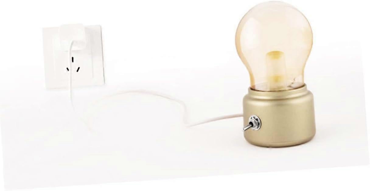 USB Rechargeable LED Light Bulb Retro Desk Night Lamp