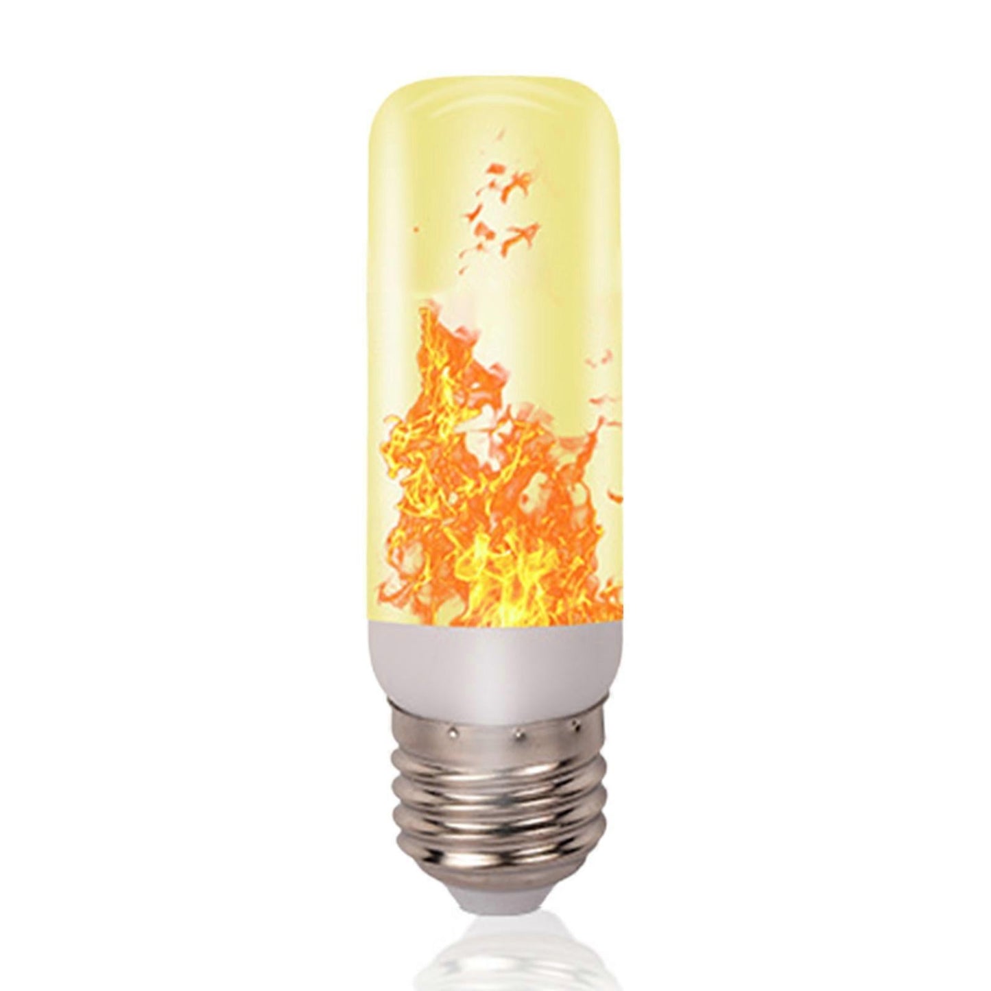 LED Flame Effect Bulb E27 4 Modes Gravity Sensor Flickering Fire Lamp