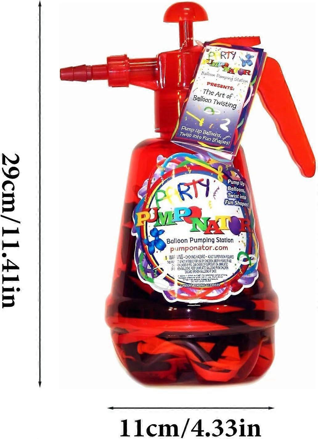 Water Balloon Pump 1.5L Hand Air & Water Pump with 500 Balloons