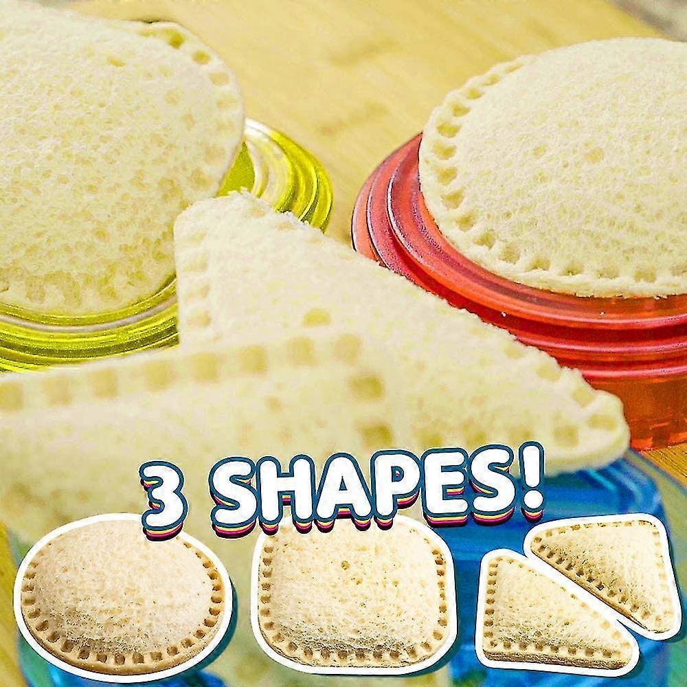 3pcs Sandwich Cutter and Sealer Set Sandwich Maker Cutters