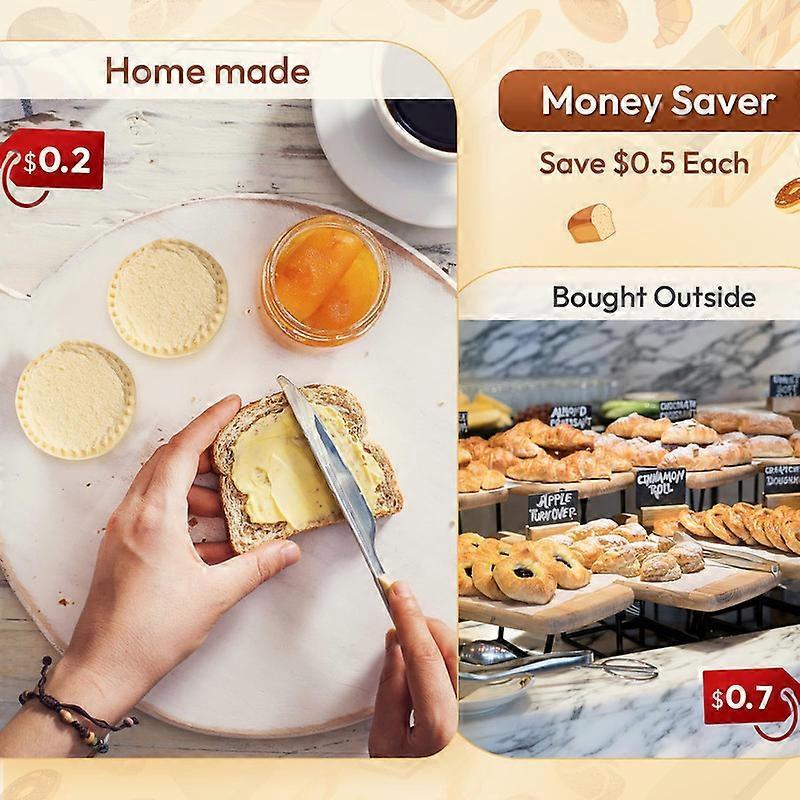 Sandwich Cutter and Sealer Maker for Bread and Sandwiches