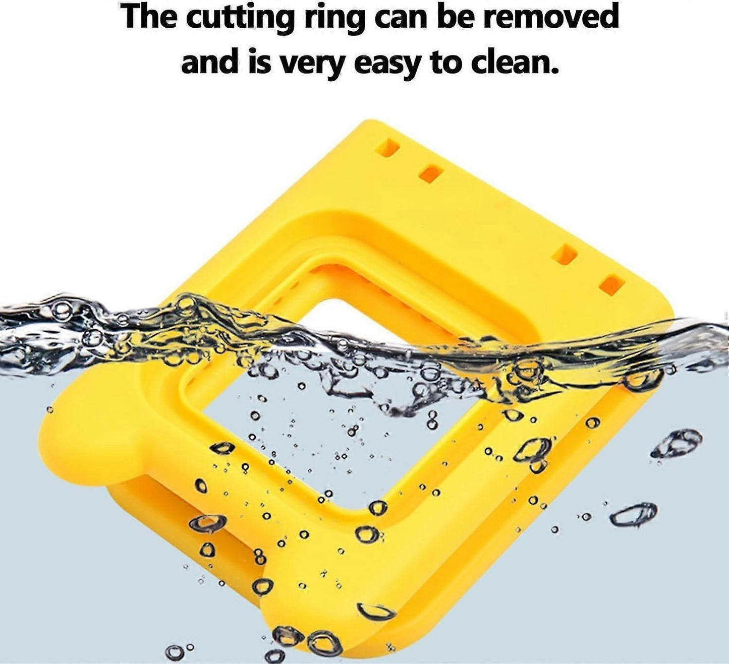 Sandwich Cutter and Sealer Yellow Crustless Bread Pancake Maker for Babies