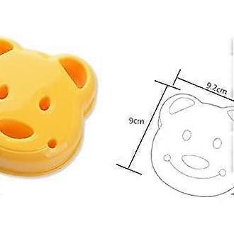Bear Shape Sandwich Cutter Mold Bread Maker for Babies Lunch