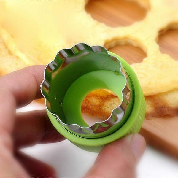 Stainless Steel Cookie Vegetable Fruit Cutters Random Shape Sandwich Cutters for Babies