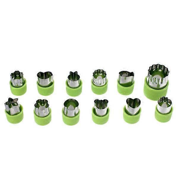 Stainless Steel Cookie Vegetable Fruit Cutters Random Shape Sandwich Cutters for Babies