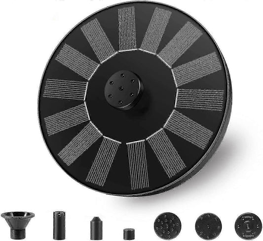 Solar Fountain Pump Solar Powered Water Pump for Garden Pond