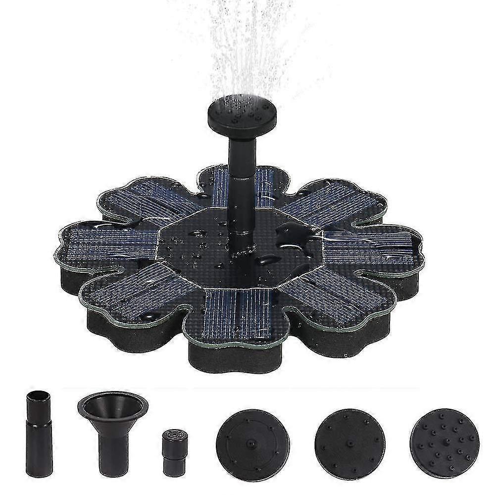 Floating Solar Fountain Pump Solar Water Pump for Bird Bath