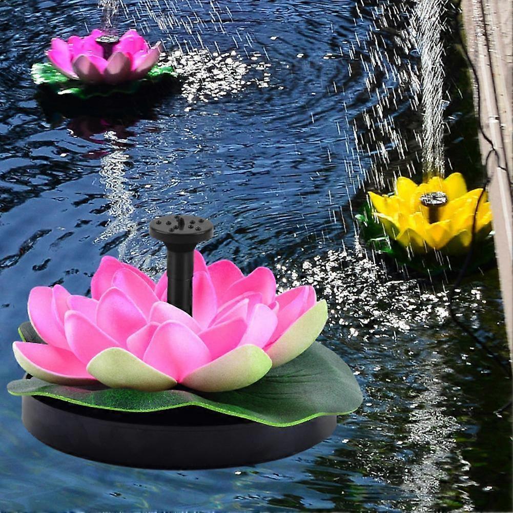 Solar Pond Fountain Solar Water Fountain for Bird Bath Garden