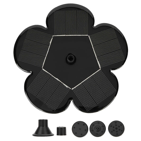 7V 1.5W Solar Fountain Pump for Garden Landscape Outdoor Decor