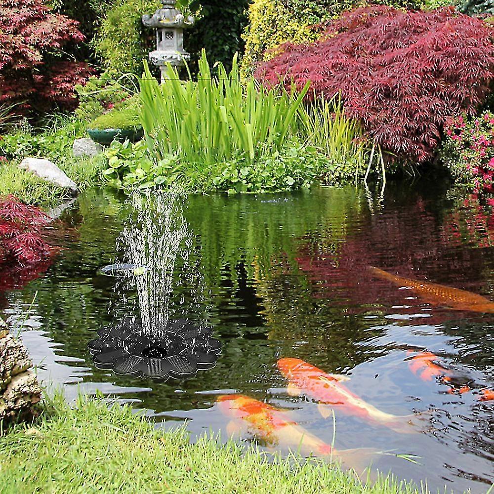 Solar Bird Bath Fountain Floating Solar Pump Garden Water Feature