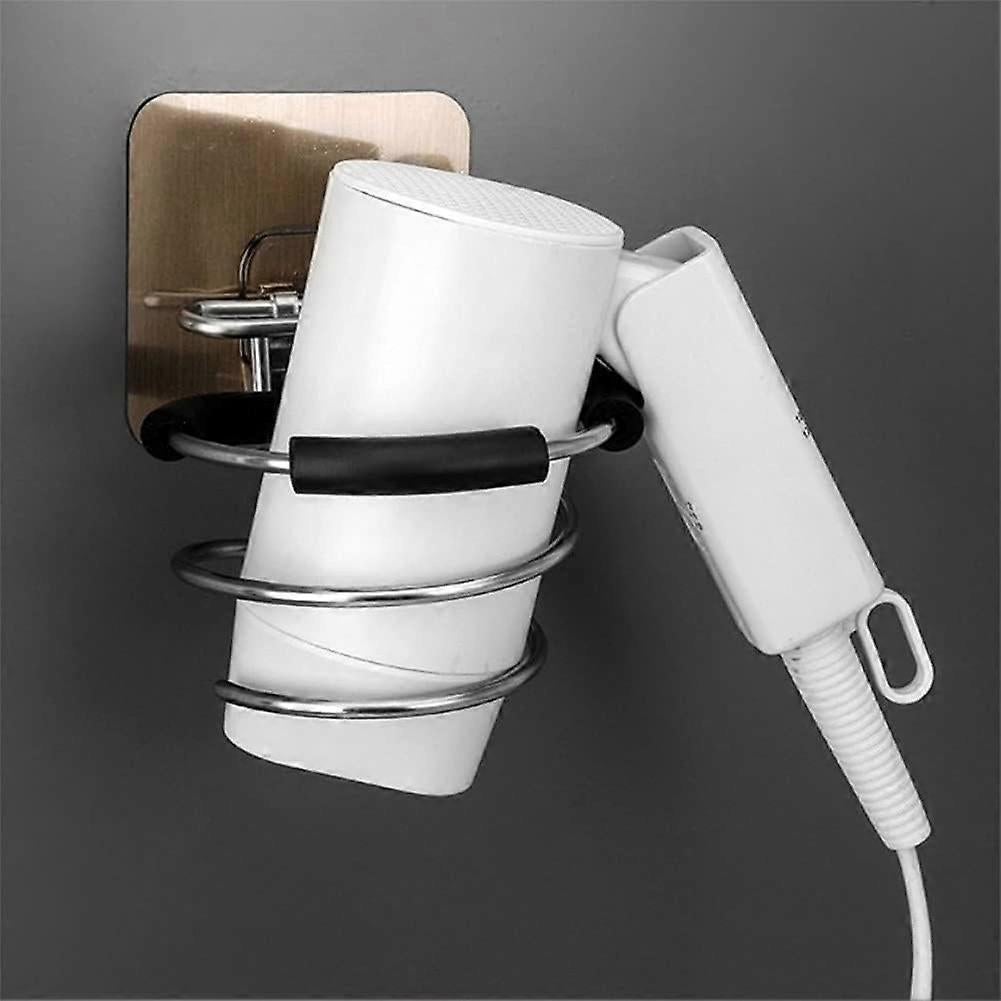Wall Mounted Hair Dryer Holder Organizer Storage Station