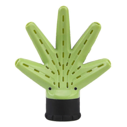 Green Hair Dryer Diffuser Attachment for Natural Curls