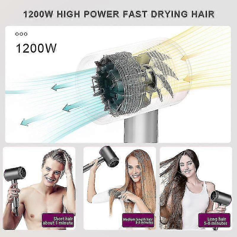 T-Shaped Hair Dryer Household Heating and Cooling Blow Dryer