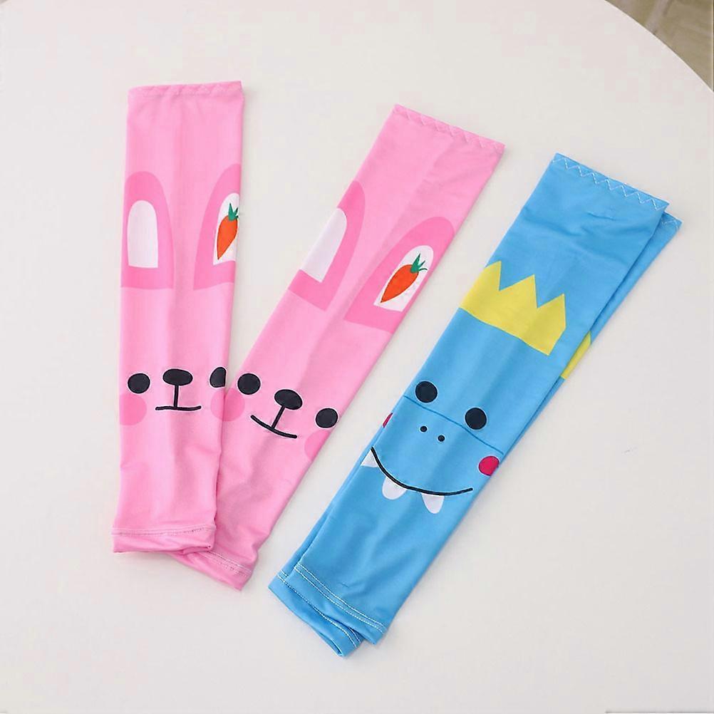 5 Pairs Babies Arm Sleeves Sun Protection Arm Covers SPF Shield