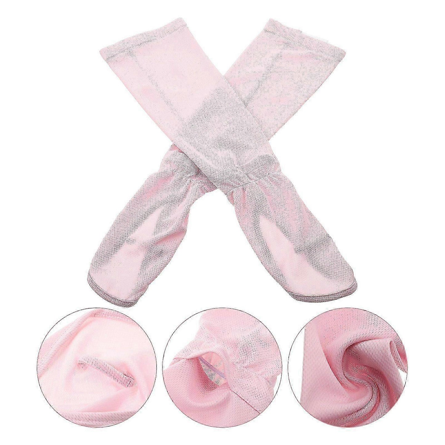 1 Pair Cycling Arm Sleeves Cooling Skin-Friendly Sports Covers