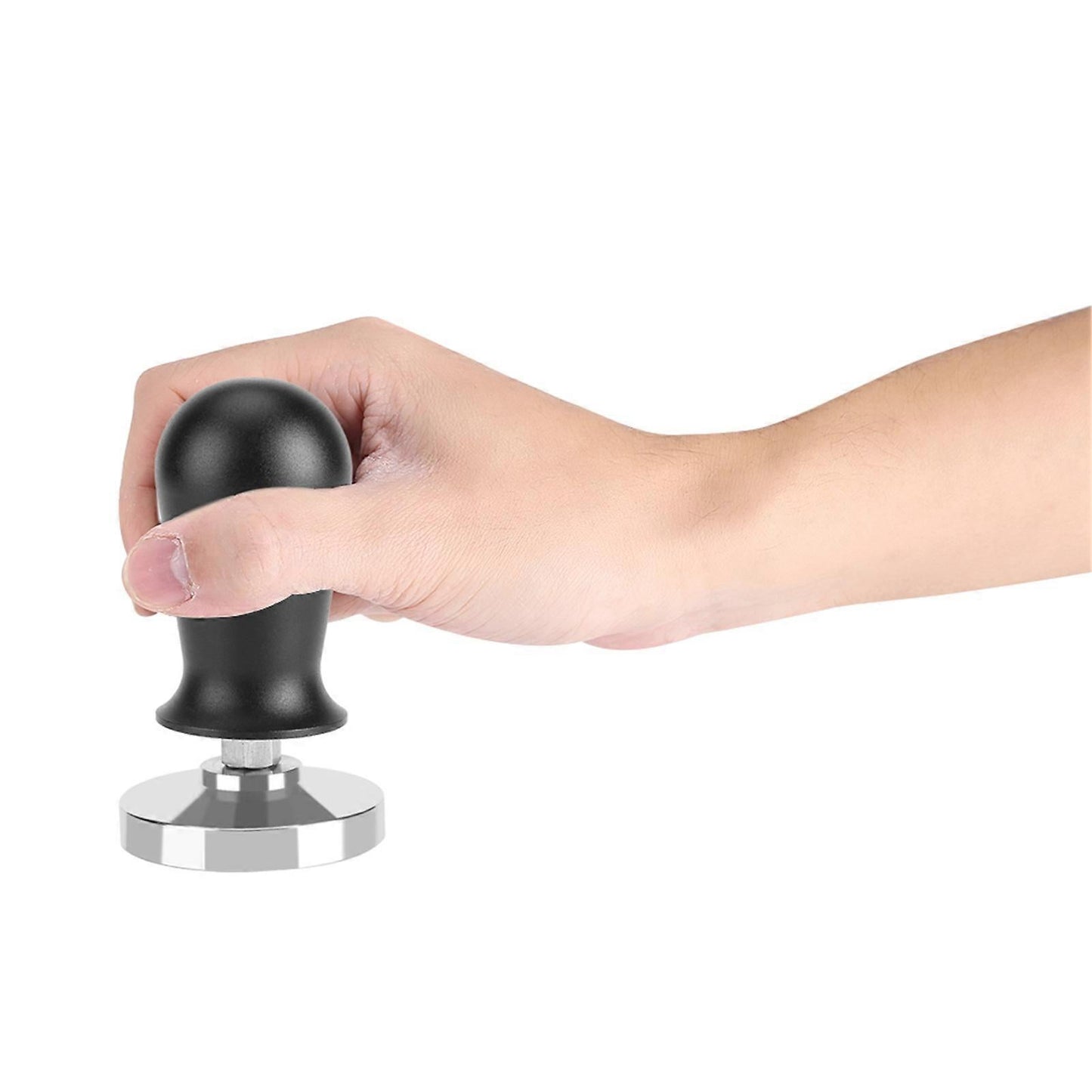 58mm Stainless Steel Flat Base Coffee Tamper for Espresso Barista Tool