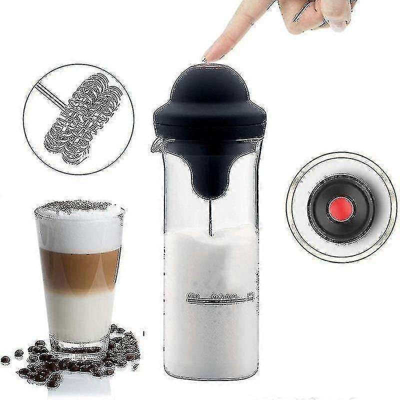 Electric Milk Frother Handheld Battery Coffee Foam Maker Milkshake Mixer