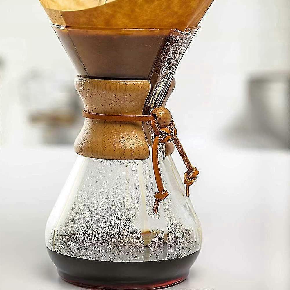 400ml Pour Over Glass Coffee Maker Classic Brew Set with Elegant Packaging