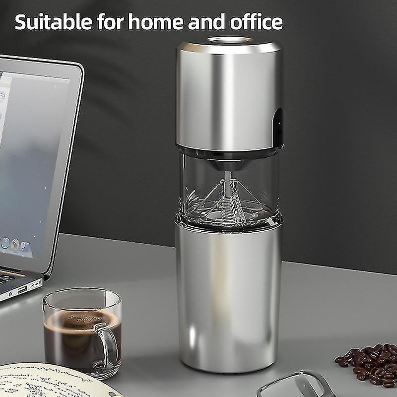 Drip Coffee Maker with Electric Coffee Bean Grinder Portable Outdoor Manual