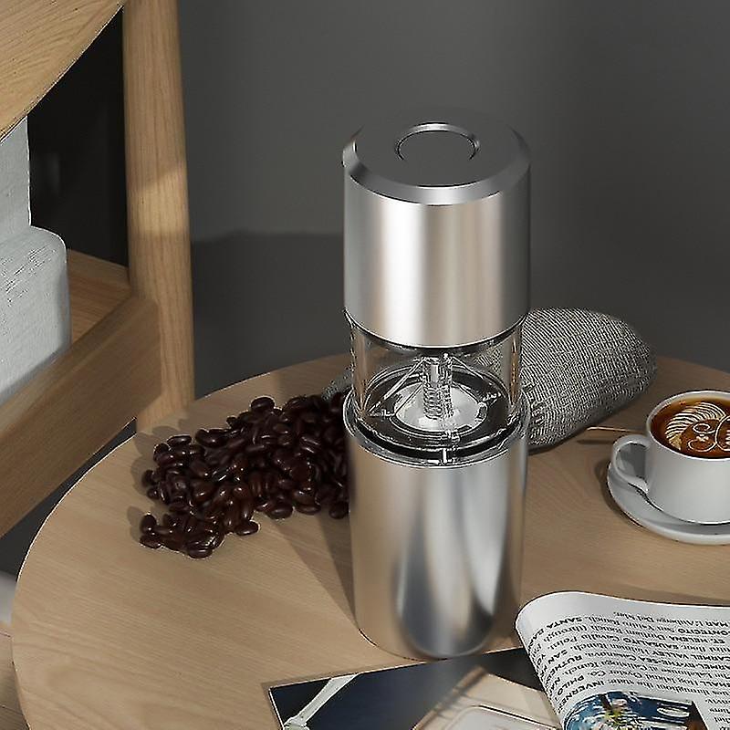 Drip Coffee Maker with Electric Coffee Bean Grinder Portable Outdoor Manual