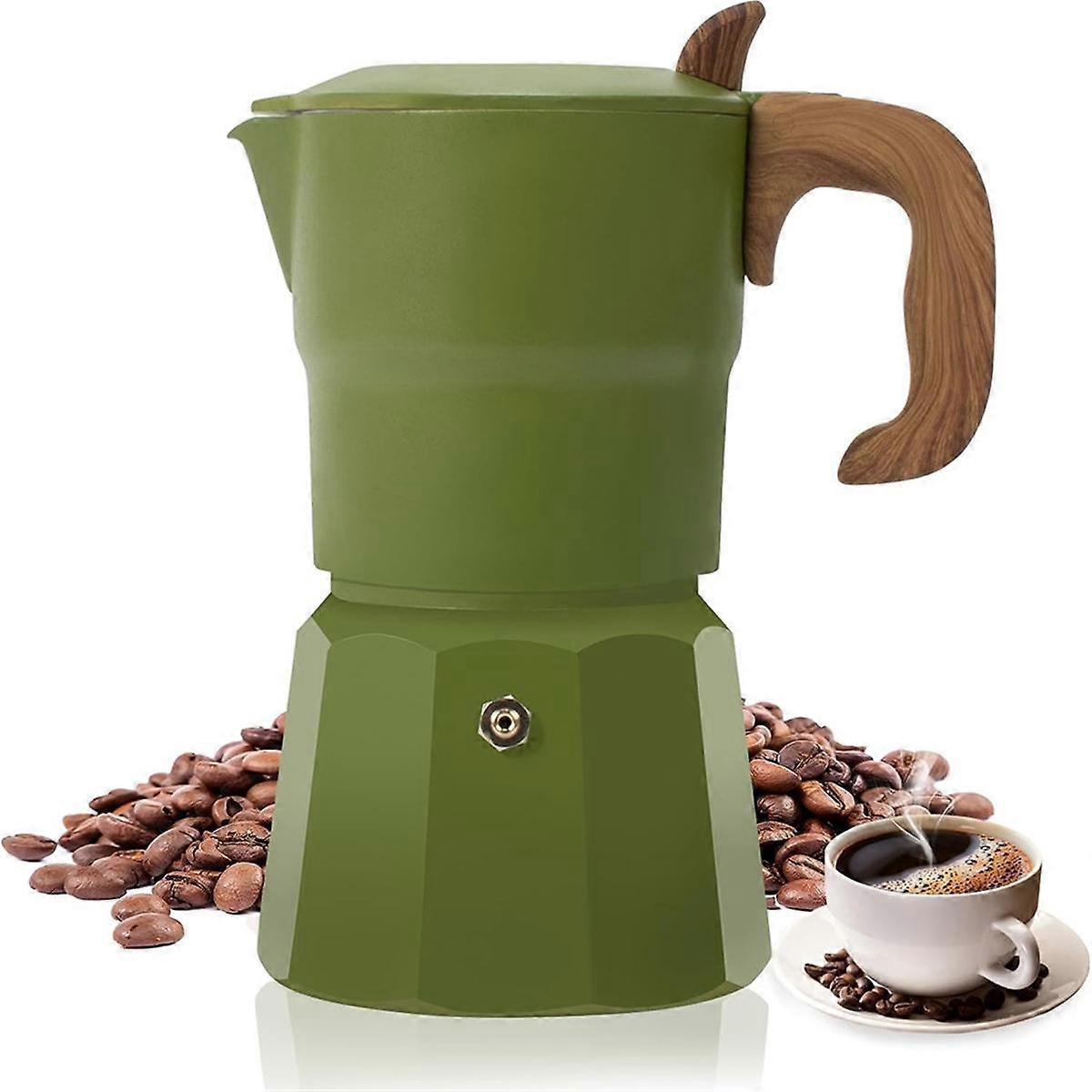 Classic Italian Moka Pot Stovetop Espresso Coffee Maker Mocha Pot Old Style