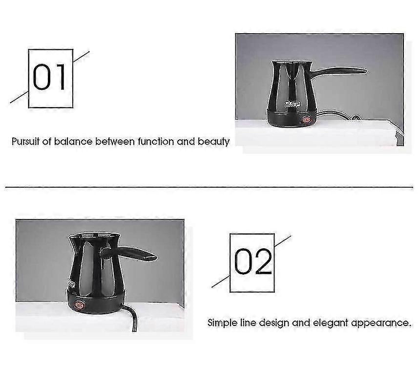 Electric Turkish Coffee Pot Stainless Steel Coffee Maker Machine