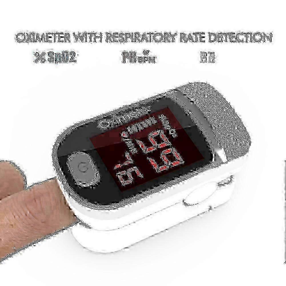 Portable Finger Pulse Oximeter for Daily Use, Compact Clip-On Design